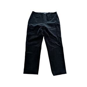 Real Clothes Saks Fifth Ave Black Velvet Pants NWT